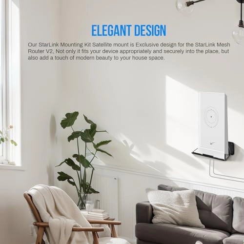 StarLink Wall Mount - 1 piece(s) StarLink Mesh Router V2
