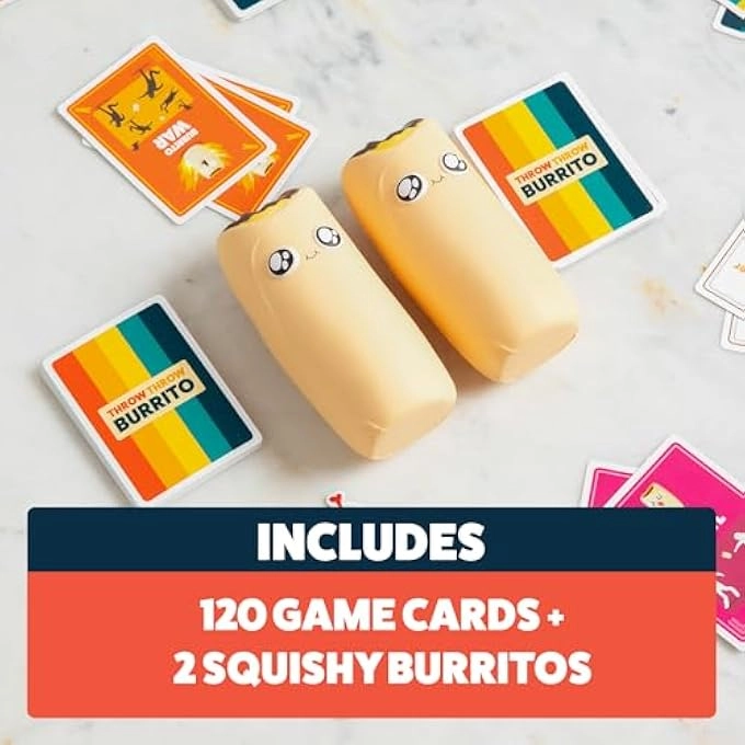 THROW THROW BURRITO - ENGLISH VERSION ADULTS, TEENS & KIDS