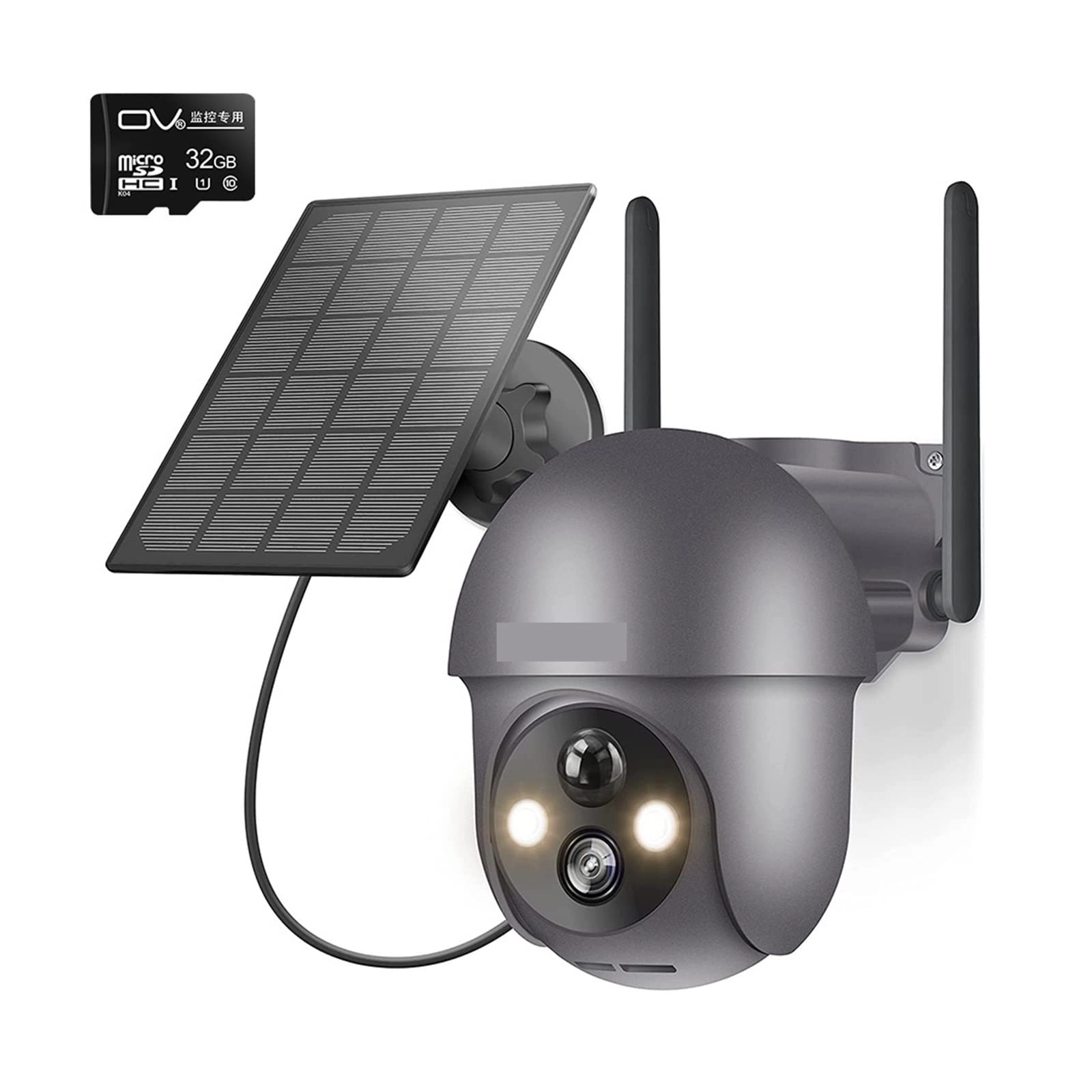 Outdoor Solar Security Camera 2K