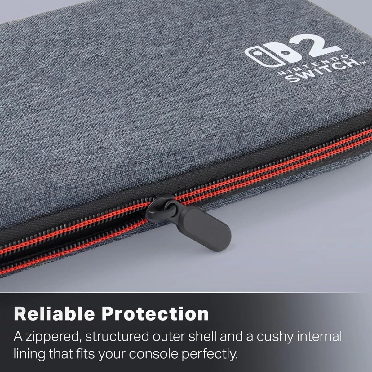 Slim Case for Nintendo Switch 2 - 10 Game Cards Play Stand