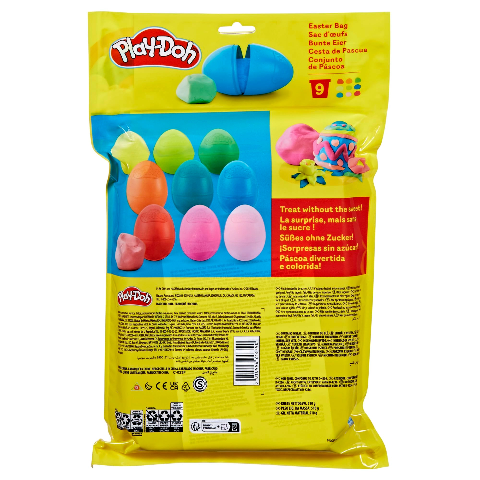 EASTER BAG - 3+ years 9 pieces
