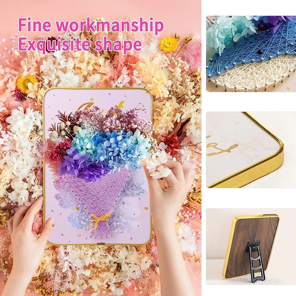 DIY String 3D String Art Kit - 6+ years