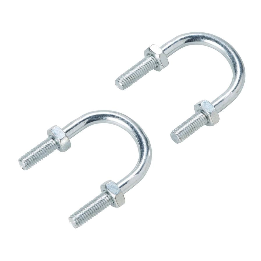 Zinc-Plated Steel U Bolt - 27 mm