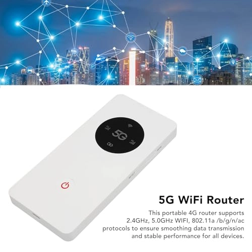 5G Mobile Hotspot - 5G 4G 3G WIFI6 2.77Gbps