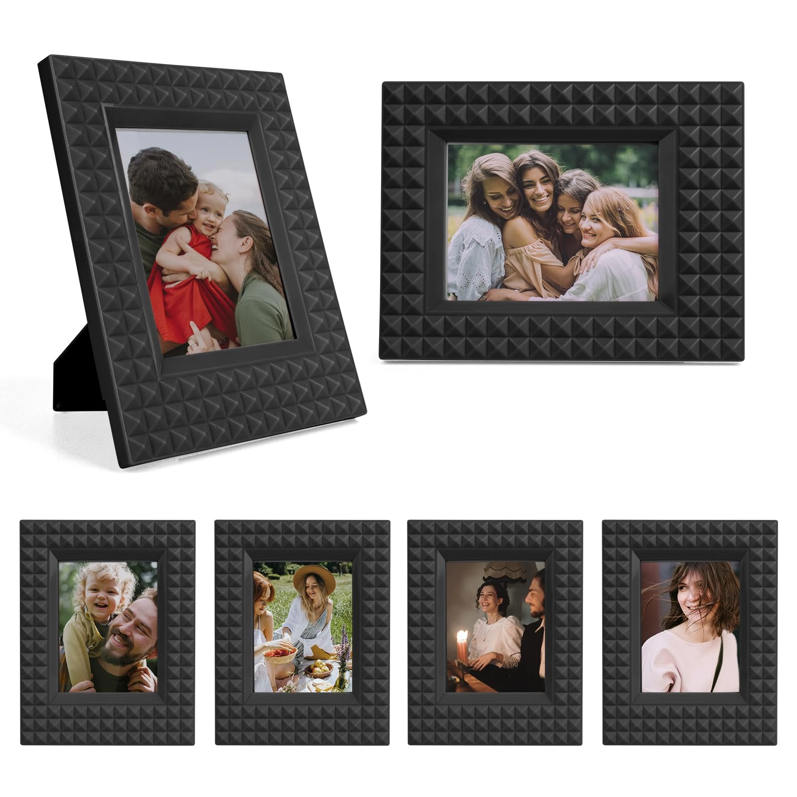 HIYQIN 2x3 Mini Photo Frame Pack
