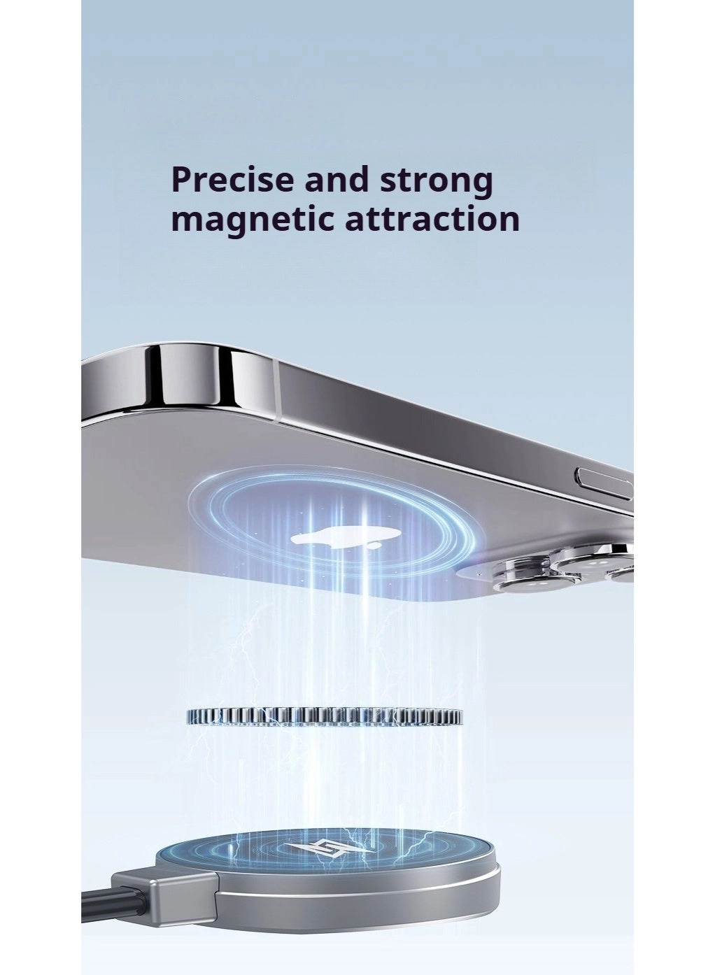 36W Liquid-Cooled Phone Radiator - Magnetic Cooling