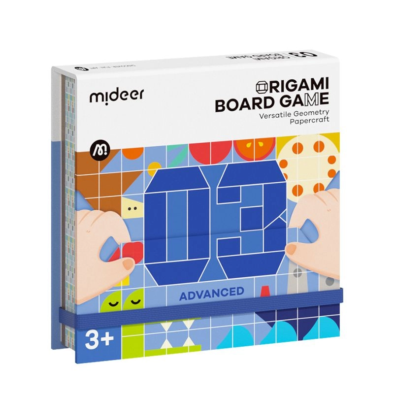 Origami Board Game - Level 3 50 diverse play sheets