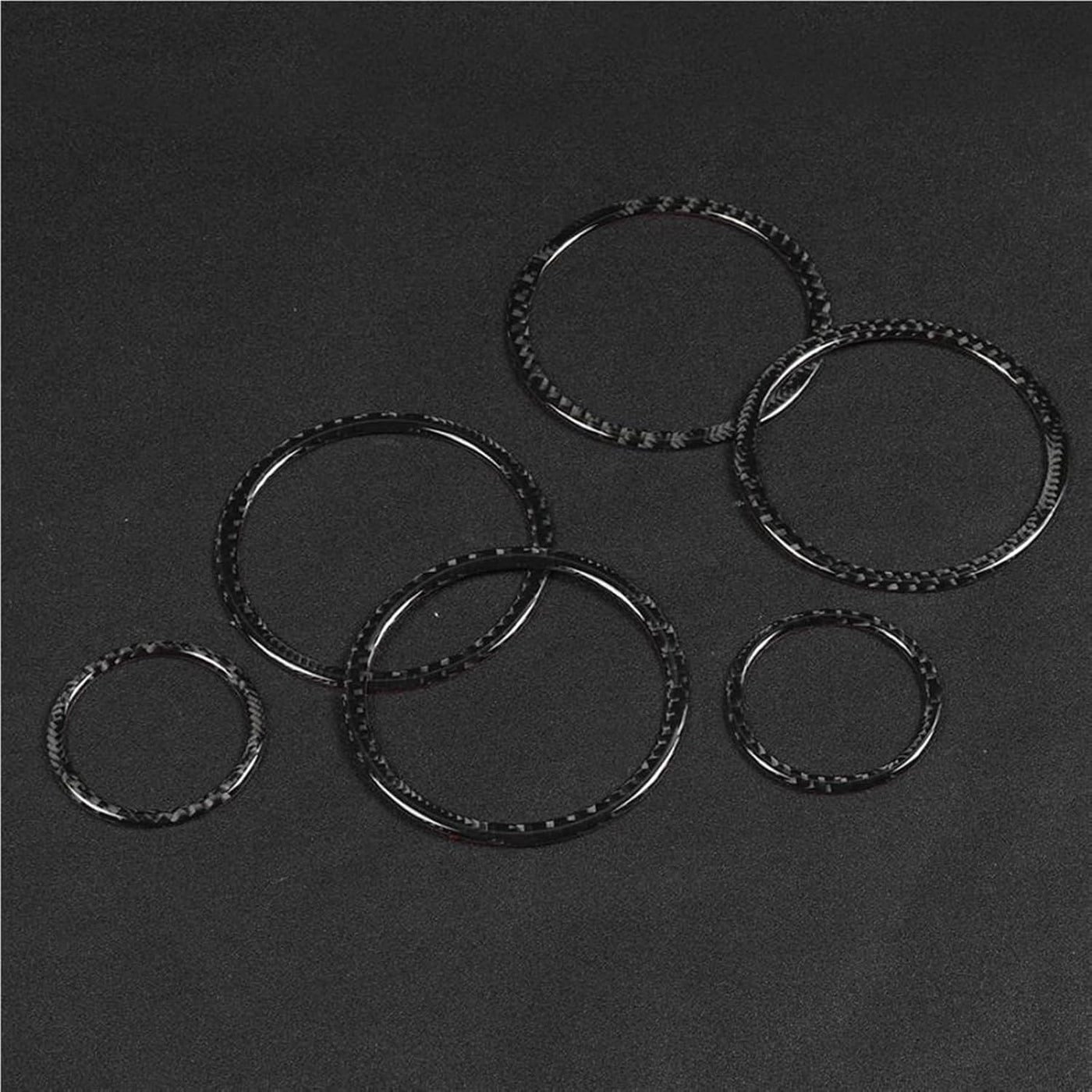 Carbon Fiber Audio Speaker Ring Cover - BMW X5 E70 X6 E71 X5 F15 X6 F16 2008-2013 2009-2014 2014-2018