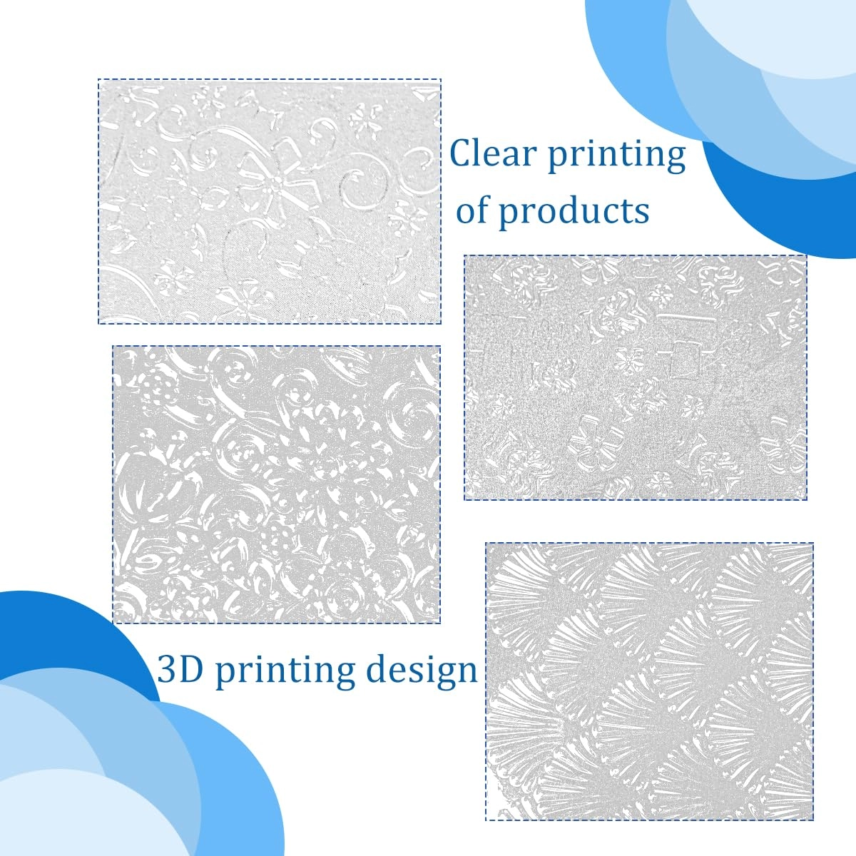 Polymer Clay Texture Sheets - 24 Pcs