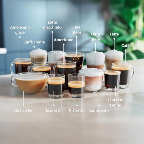 5500 Series - 20 Hot & Iced Coffees LatteGo SilentBrew