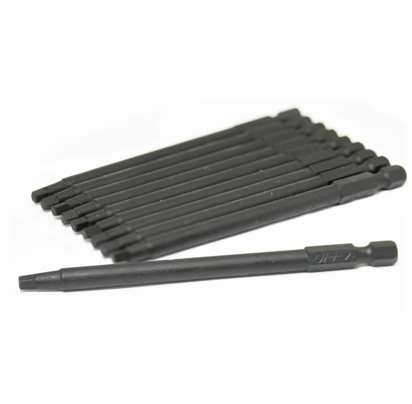 Uffy Robertson Square SQ # 2 Power Impact Bit - 4"" Inch 1/4'' Hex 10 Pcs