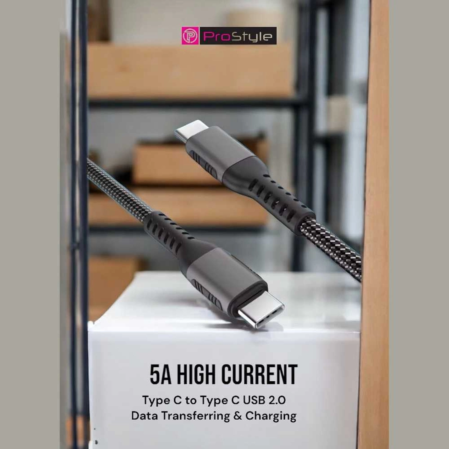 USB-C Cable USB-C to USB-C 1.2m