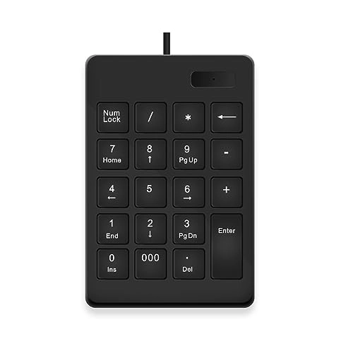 Wired USB numeric keypad