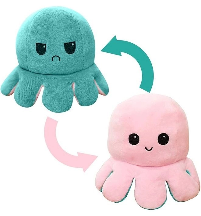 XiuWoo Double-Sided Flip Octopus - 20 cm