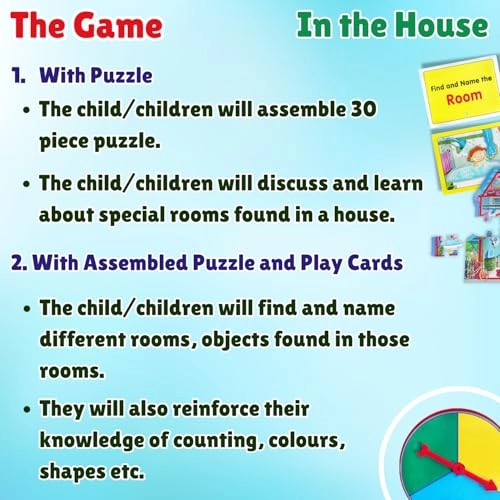 In the Home + Our Five Senses - 4 years and up