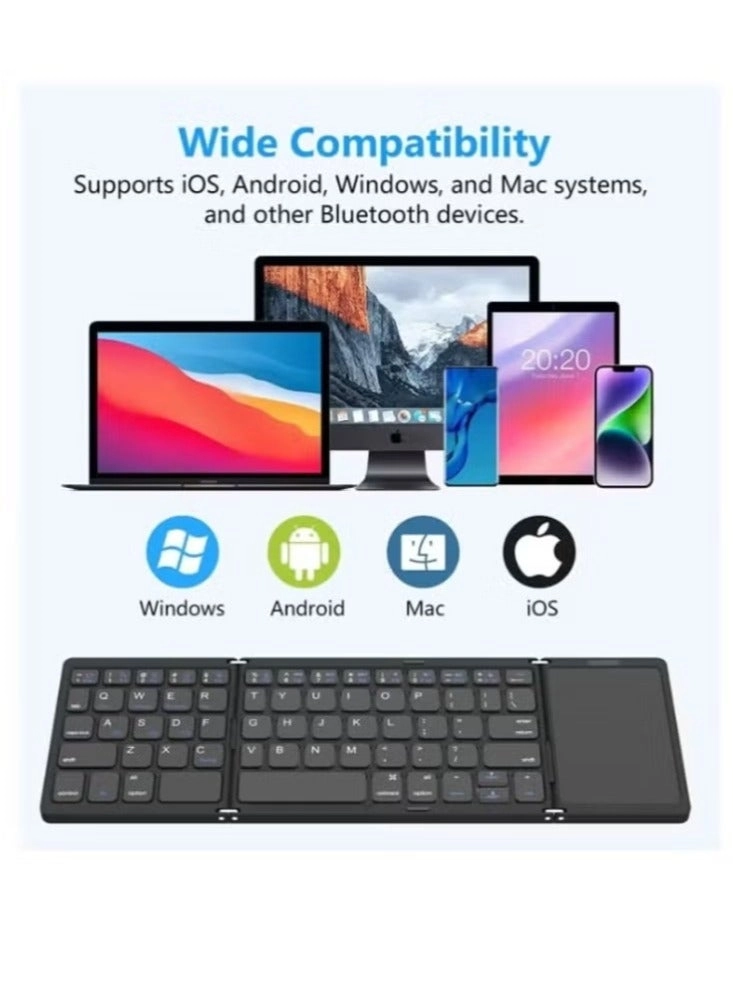 Foldable Bluetooth Keyboard - Wireless