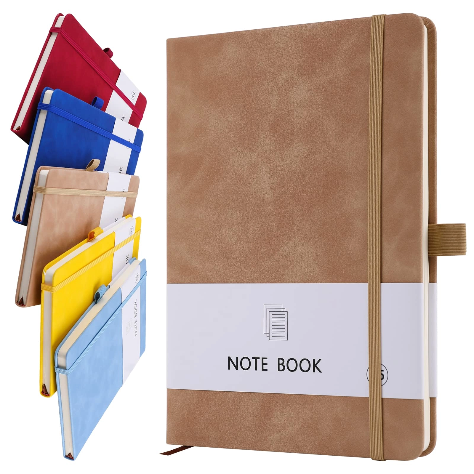 Notebook A5 Hardcover - Lined 200 Pages