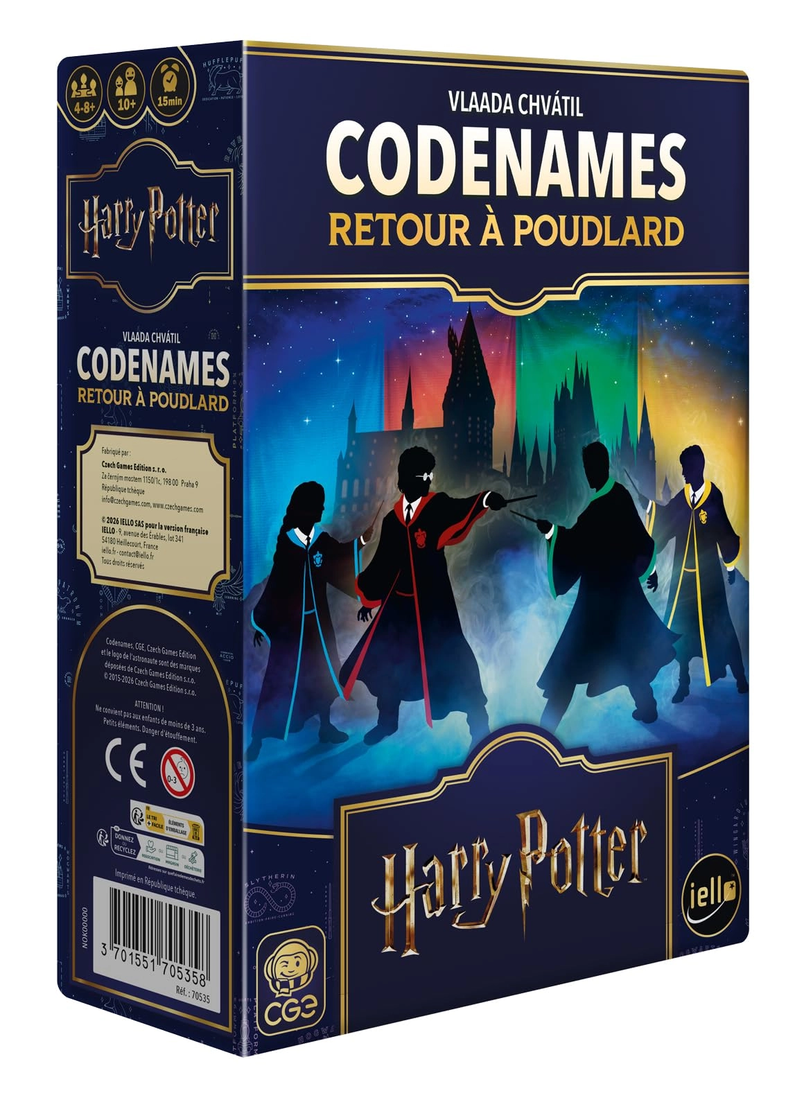 Iello Codenames: Back to Hogwarts (French)