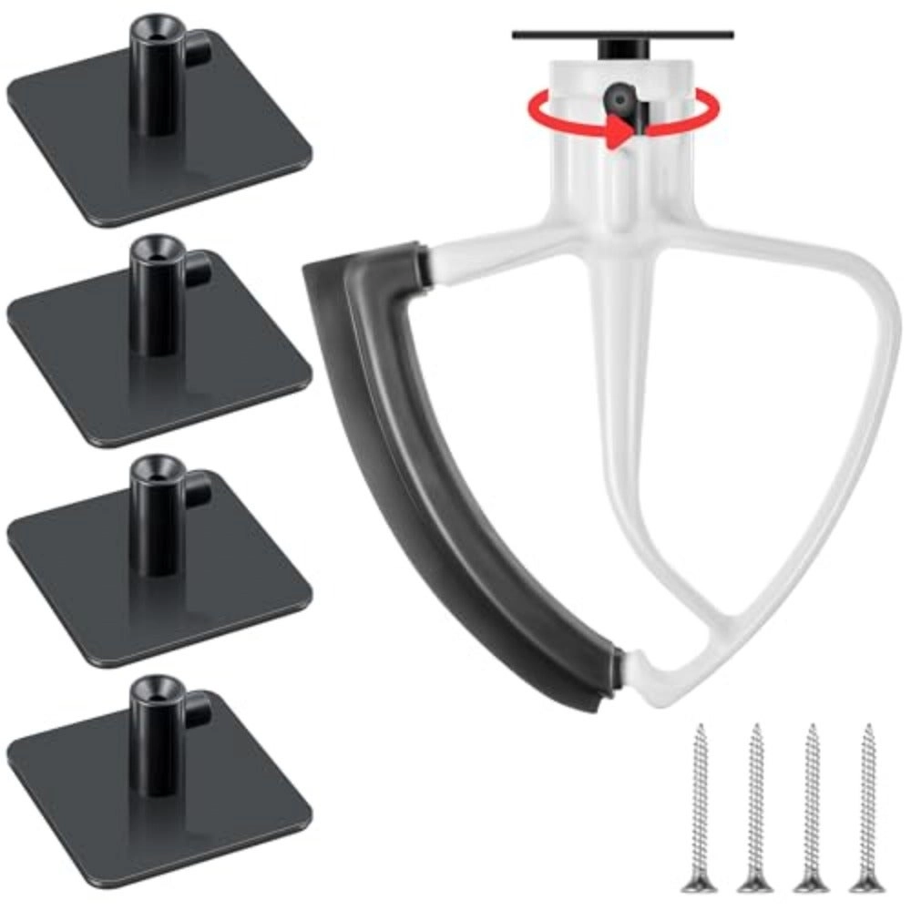 Generic Stand Mixer Attachment Holders - 4 Pack 5.9 cm 3.9 cm 10 cm