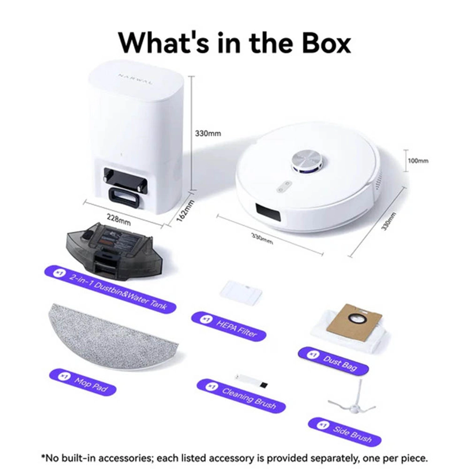 Freo S - 3.5L Self-Emptying 8000Pa