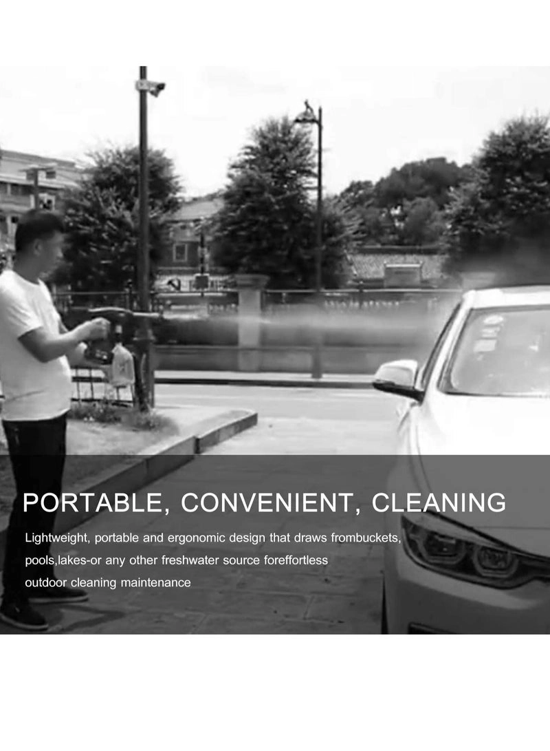 Cordless Portable Washer - 48V 200W 30Bar