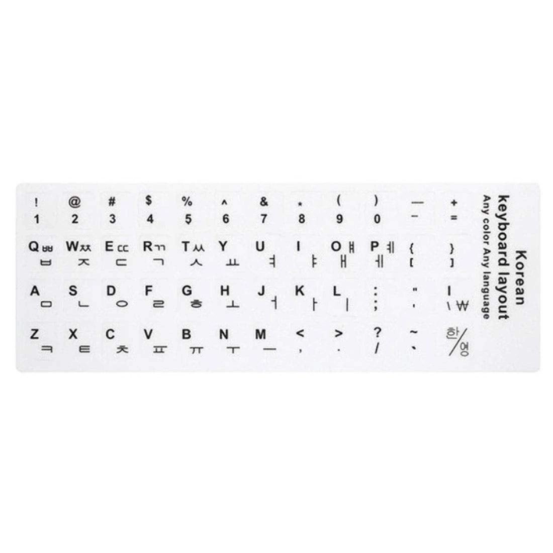 Keyboard Stickers - Korean Pack