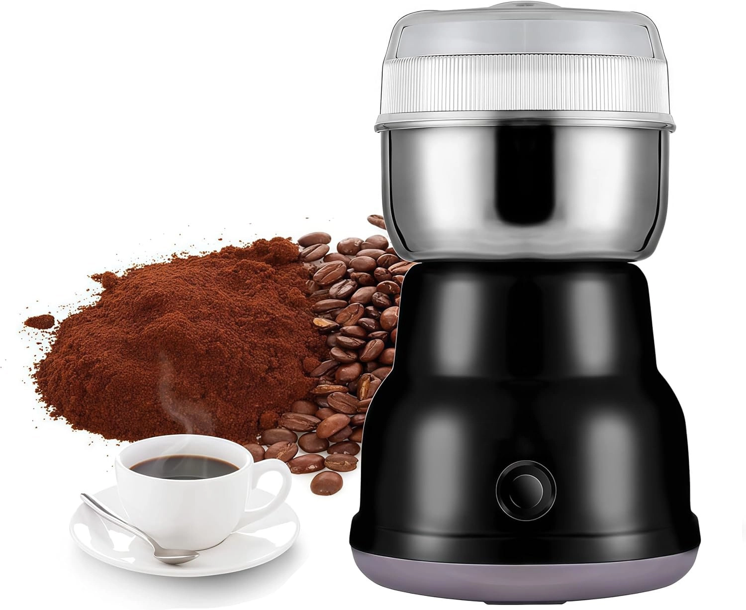 Fayrooz All-in-One Electric Coffee & Spice Grinder - 150W 14,000 RPM 40g
