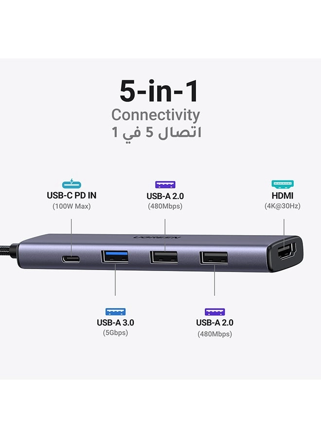 6-in-1 USB C HUB