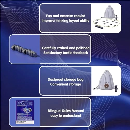 Magnetic Chess Game - Portable Chess Board 20 Pieces