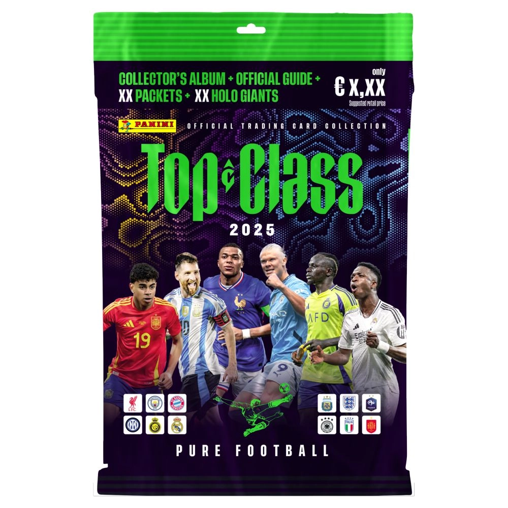 Panini Top Class FIFA TCG - 2025 + Collectors Binder + HOLO Giant cards - 2pcs