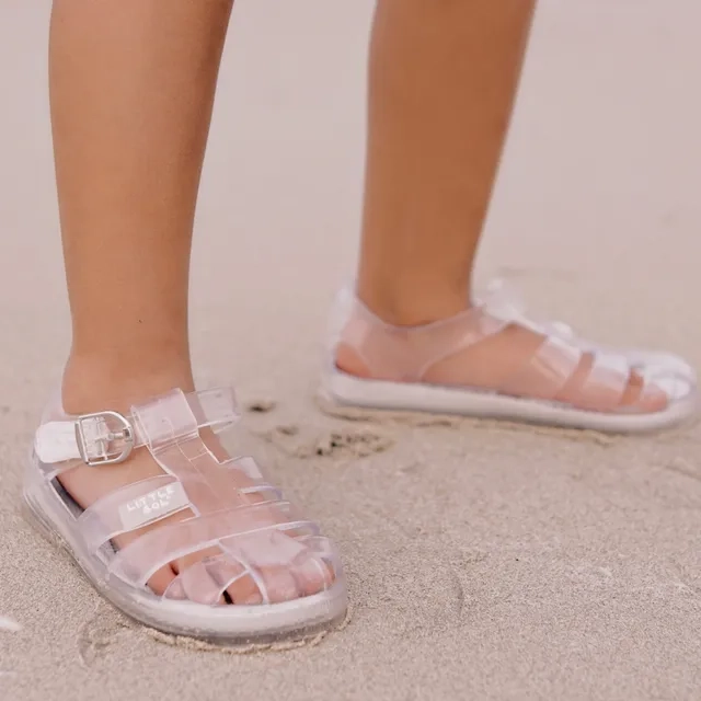 Jaimi Sandal - Rain Drop White