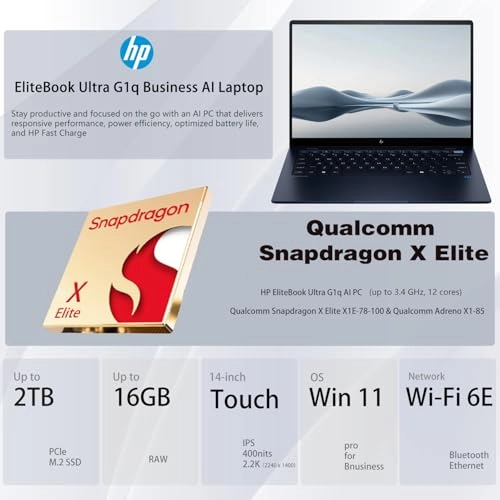 EliteBook Ultra G1q A4JE4UT#ABA - 14'' X1E-78-100 16GB DDR5 512GB SSD