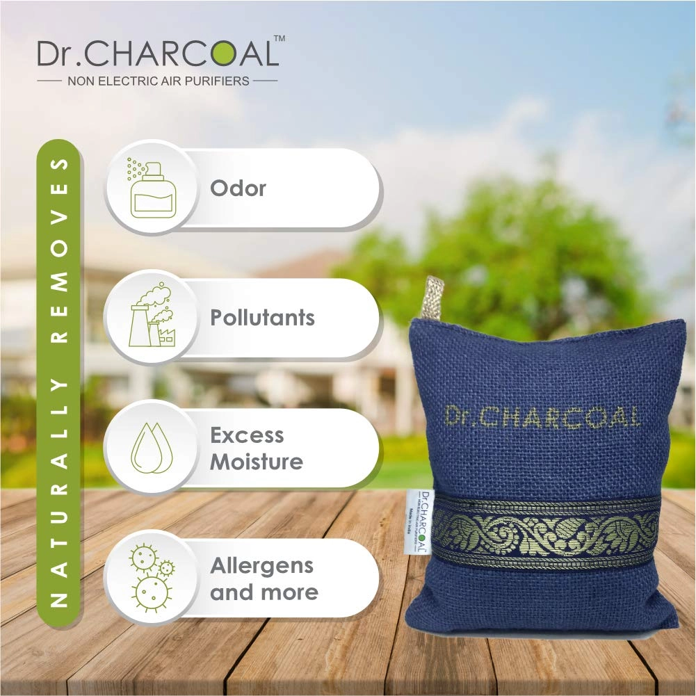 Fridge Deodorizer - 75gm Activated Charcoal
