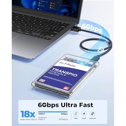 TRANSPIO Speed - 500GB 2.5 Inches HDD