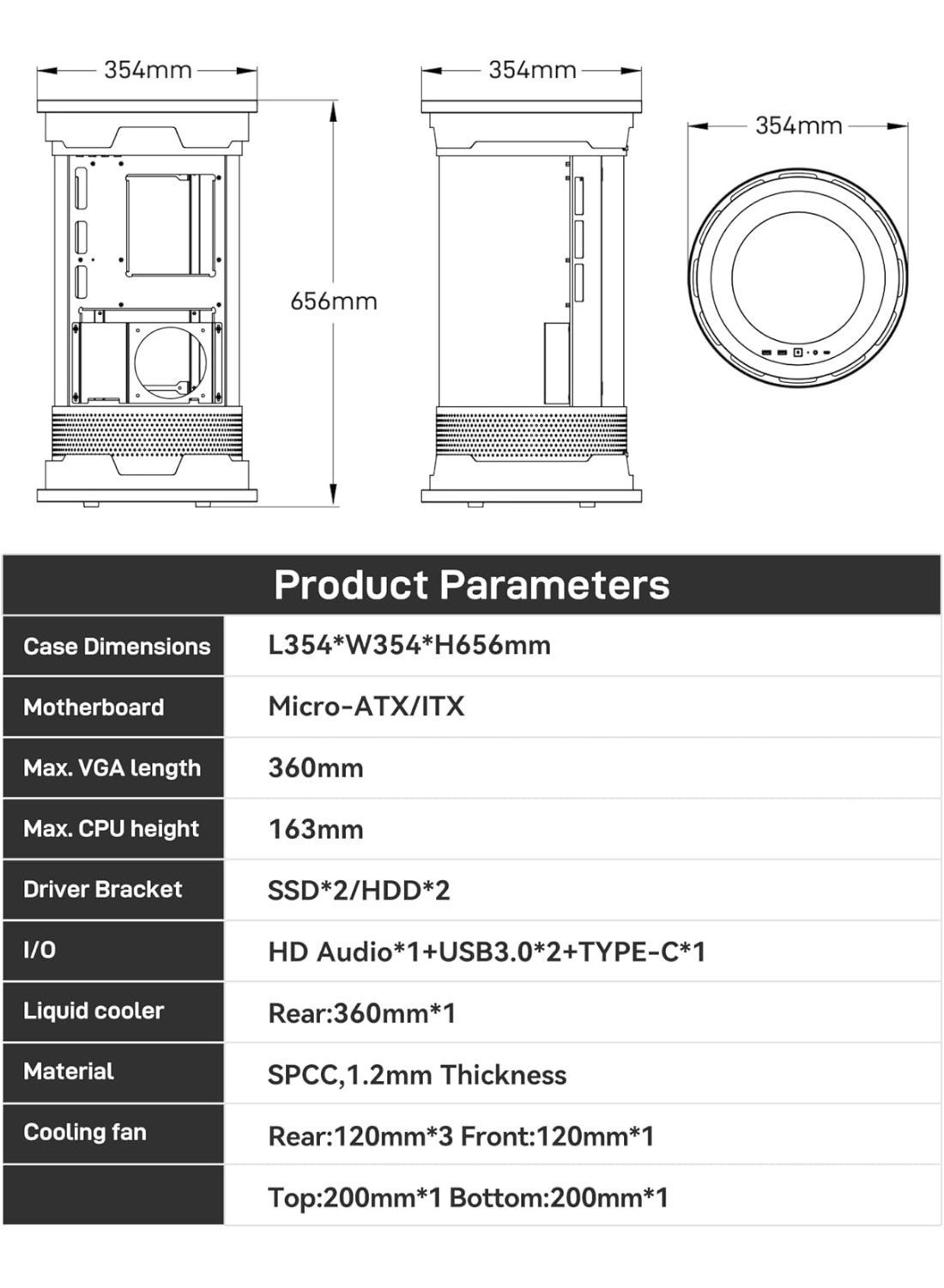 FC-01 - Micro ATX/ITX