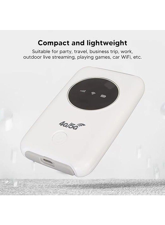 Portable Mobile WiFi - 4G LTE SIM Card Slot Lightweight