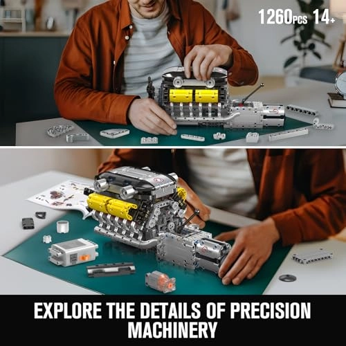 V12 4-Speed Transmission Engine (10202)