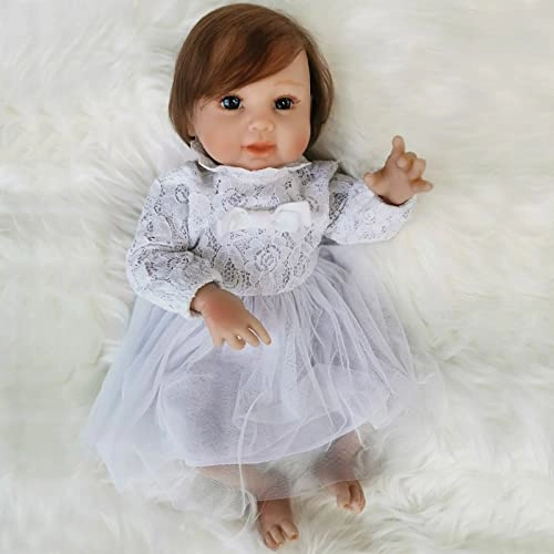 Rebirth Baby Doll - 20 Inch Vinyl Cotton Body Blue Eyes