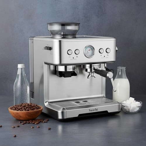 20-Bar - Built-in Grinder PID Temperature Control Milk Frothing System NL-COF-7070-ST