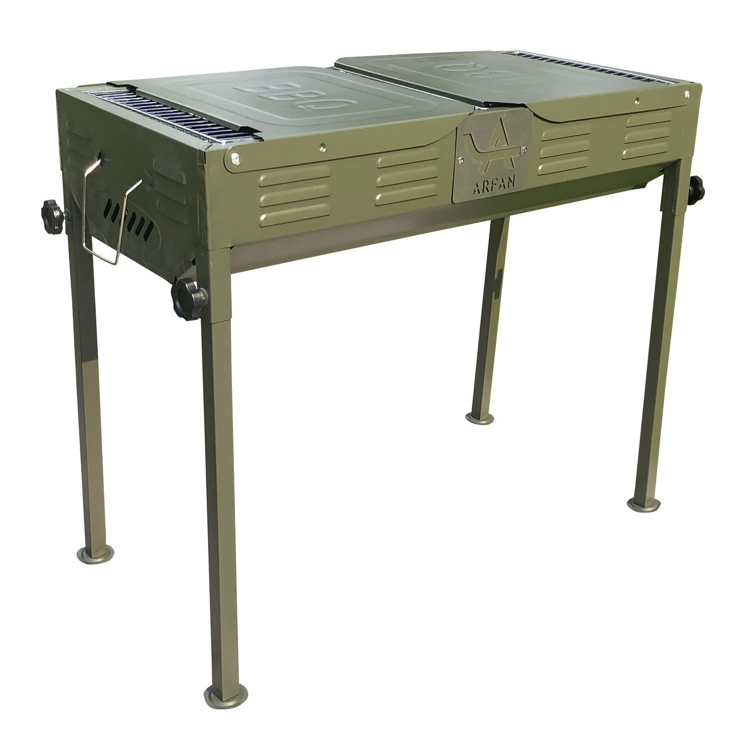 Portable Foldable Charcoal BBQ Grill - Charcoal
