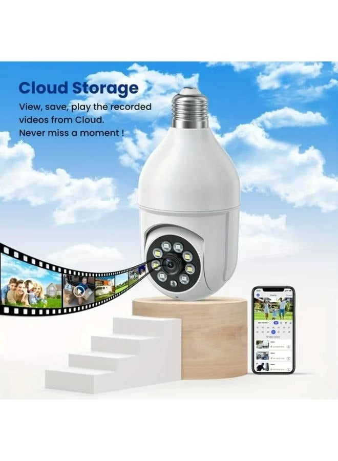 Camera Hub Light Bulb Camera