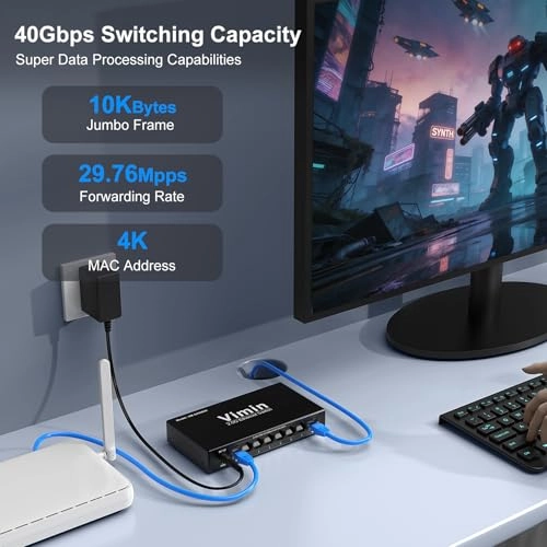 VM-S250800-EU - 8-ports
