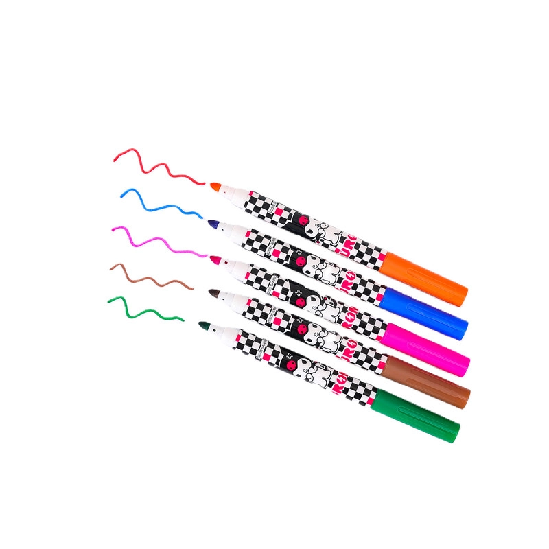 Ambition Marker Pen - 12 Pcs 12 assorted vibrant colours