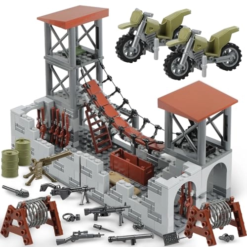 Finger Rock WW2 Military Base Building Set