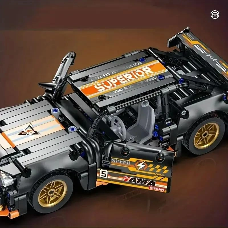 Sports Racing Car Kit - 520 pcs