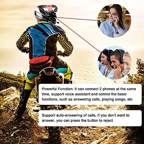 Motorcycle Helmet Headset - Wireless Headset