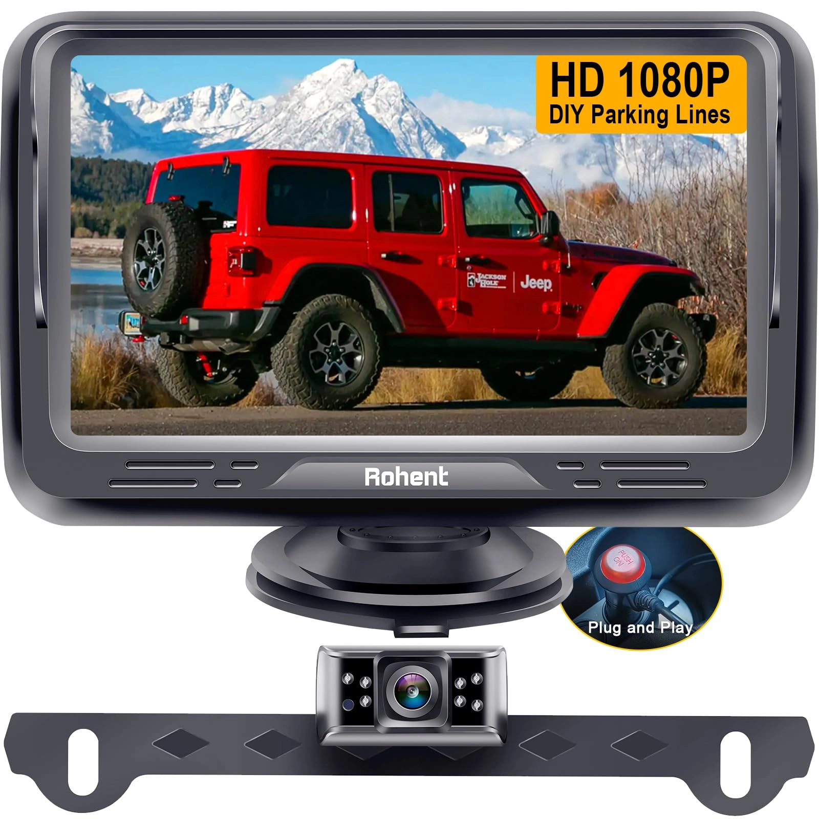 Rohent DohonesBest Backup Camera - Night vision