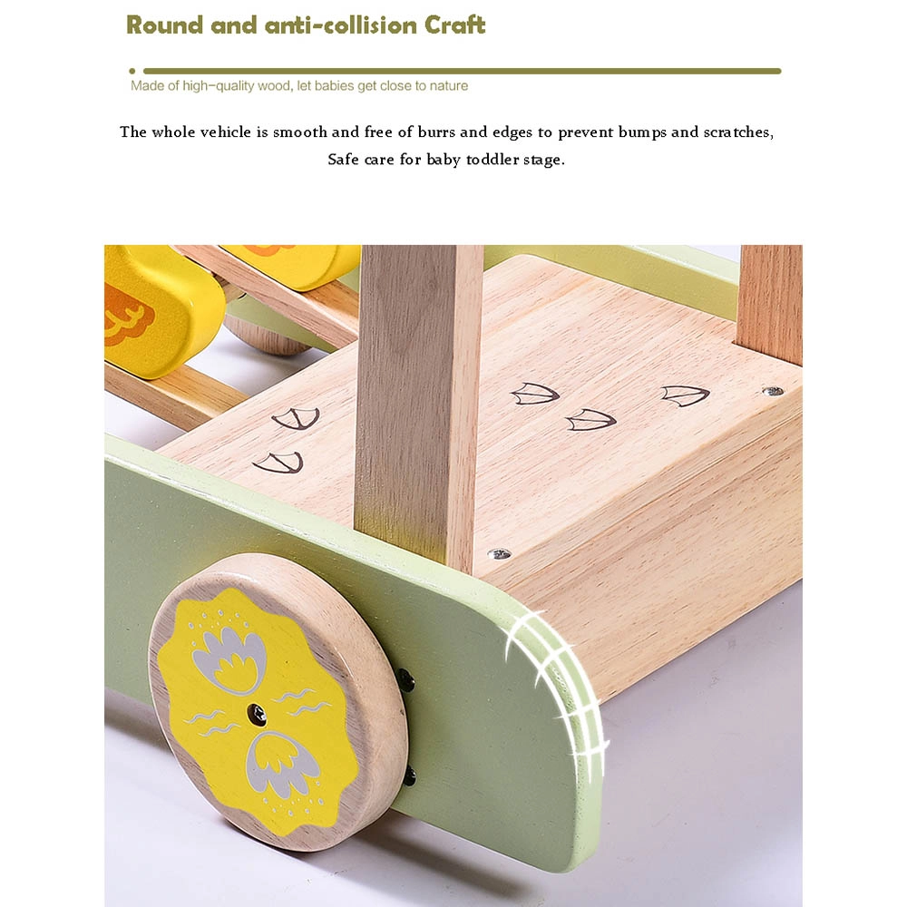 Enzo Wooden Baby Walker - 5-in-1 Activity Center