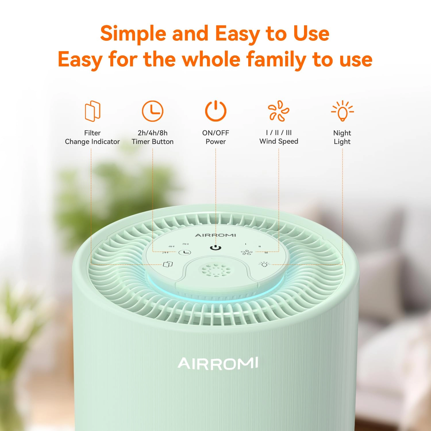 A2001 - Beige HEPA 3in1 Filter