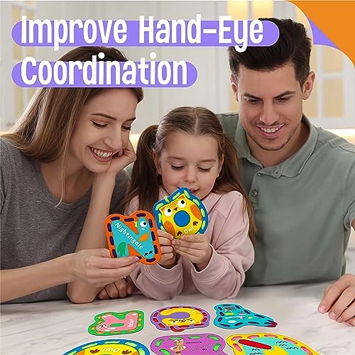 Lacing Cards - Kid 26 pieces